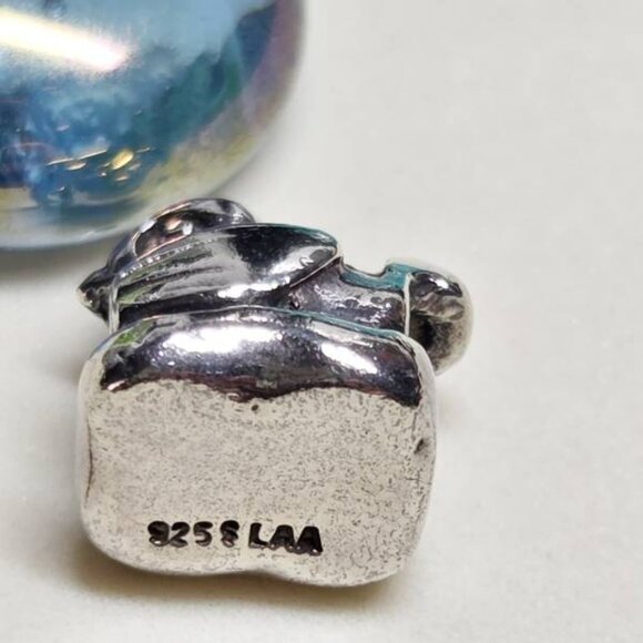 Authentic Trollbeads Retired Duck Duckling Sterling Silver Bead Charm - Picture 2 of 5